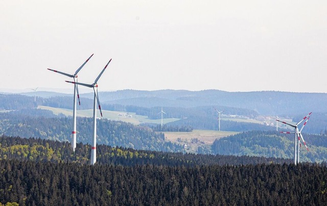 An vielen Orten im Schwarzwald sollen Windrder entstehen.  | Foto: Philipp von Ditfurth