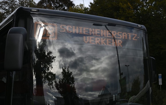 Wegen Ausf&auml;llen im Bahnverkehr m&uuml;ssen Pendler auf Busse umsteigen  | Foto: Bernd Wei&szlig;brod/dpa