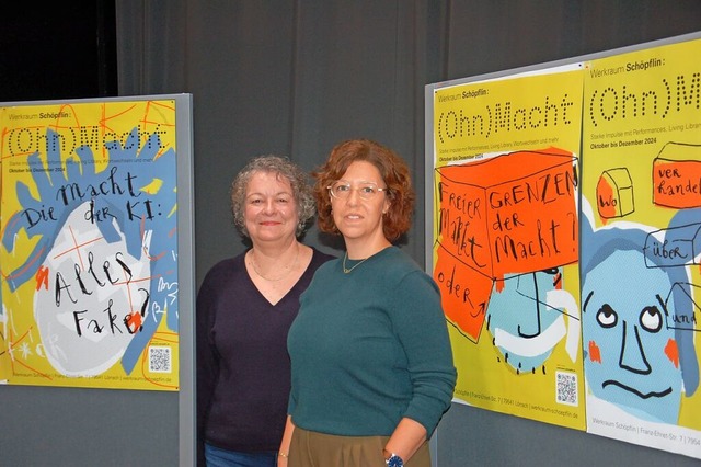 Birgit Degenhardt (links) und Vera Meister  | Foto: Sabine Ehrentreich