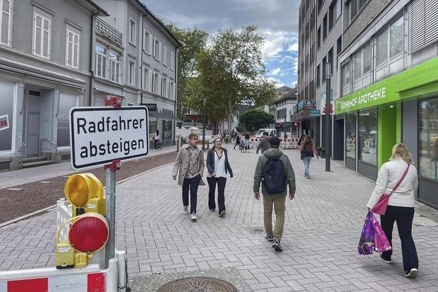 Neugestaltete Turmstrae wird erffnet