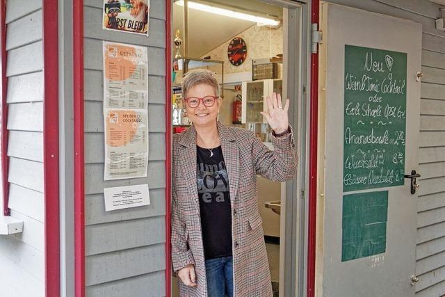 Manuela Burkhart sagt Adieu und schliet in Endingen das Kiosk im Erle