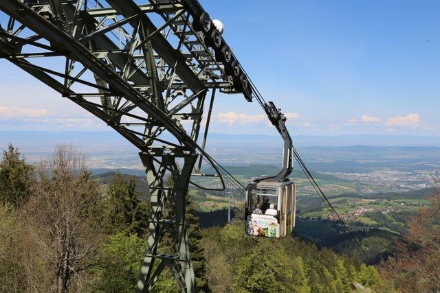 Kleinstarbeit auf 1220 Metern: So werden die Gondeln der Schauinslandbahn gewartet