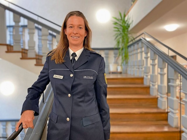 Das Lahrer Polizeirevier hat eine neue Leiterin: Susanne Steudten   | Foto: Alena Ehrlich