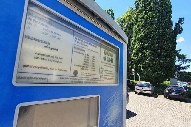 Hchenschwand kauft kommendes Jahr Parkautomaten