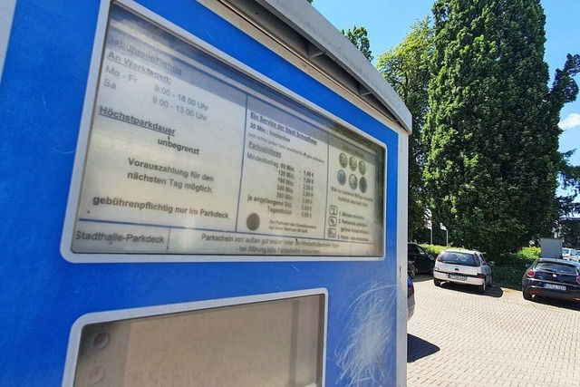 Kommendes Jahr will Hchenschwand Parkautomaten kaufen (Symbolbild).  | Foto: Andr Hnig