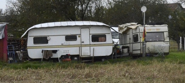 Störfeuer in Kappel-Grafenhausen: Eine...an der Straße „Am Nordend“ | Photo: Benedikt Hecht