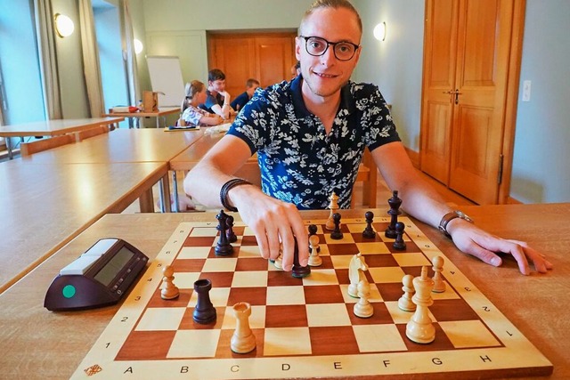 Gregor Haag  spielt fr die Schachvereine in Riehen und Brombach.  | Foto: Boris Burkhardt