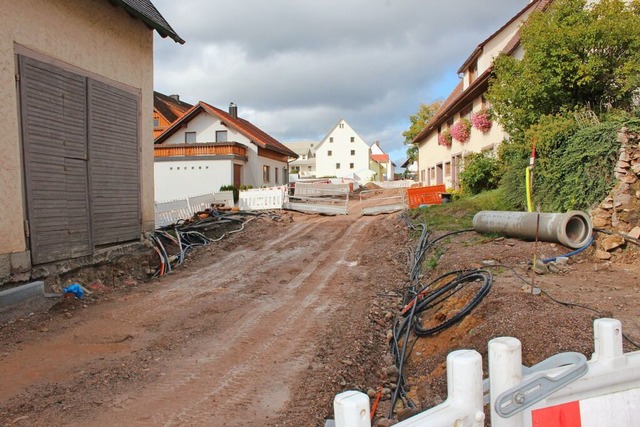 Die Tiefbauarbeiten werden laut mittel... Maienlandstrae smtliche Ressourcen.  | Foto: Christa Maier