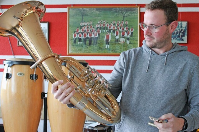 Fr seine Arbeit braucht Instrumentenw...as Brantner auch technischen Verstand.  | Foto: Cornelia Liebwein