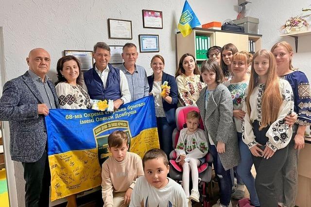 Wie eine Delegation aus Ettenheim ihren Besuch in der ukrainischen Partnerstadt erlebt