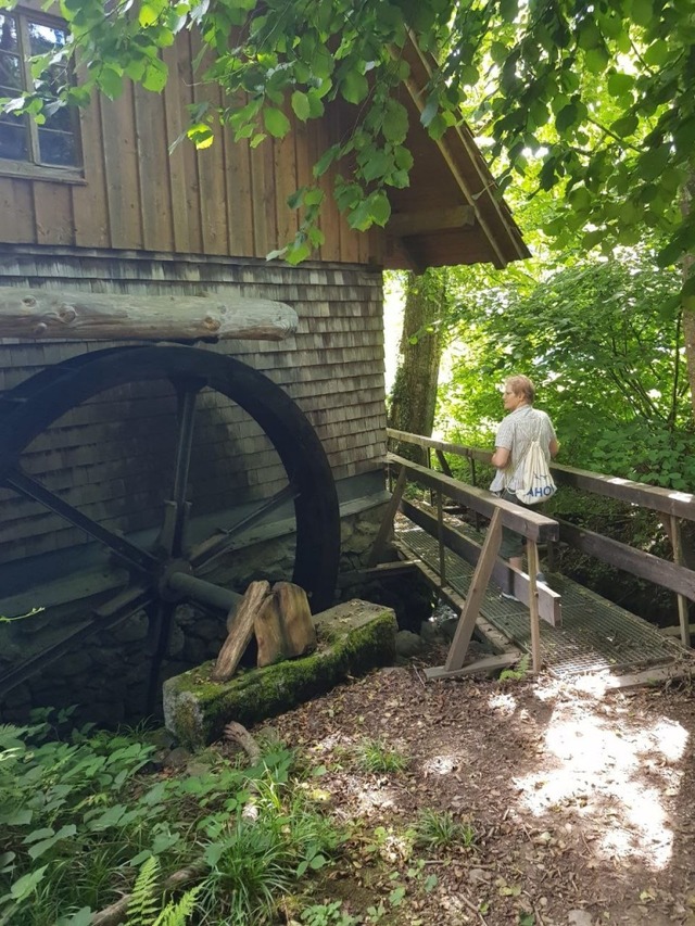 Das Wasserrad der Wehrlehofmhle  | Foto: Claudia Fssler 