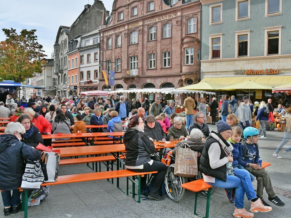 Eindrcke vom Lrracher Herbstfest