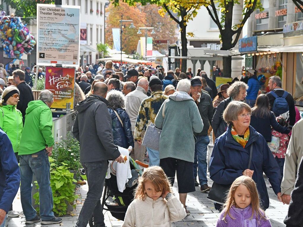 Eindrcke vom Lrracher Herbstfest