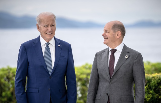 Es gibt einen neuen Termin f&uuml;r de...nt Joe Biden - schon in wenigen Tagen.  | Foto: Michael Kappeler/dpa