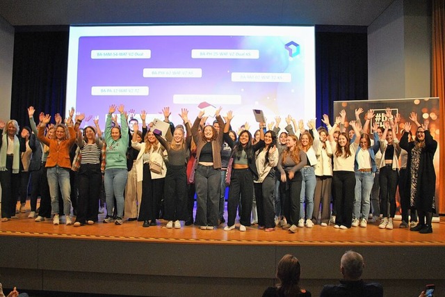 Die neuen Studierenden der Fachhochsch...beginnen ihren neuen Lebensabschnitt.   | Foto: Ralph Fautz