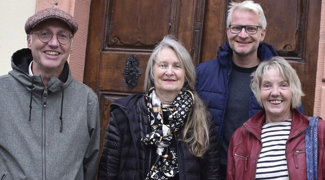 Sie  laden zur Aktionswoche ein (v.l.)...Hansert,  Stefan Falk und  Loretta Bs  | Foto: Barbara Puppe-Opahle