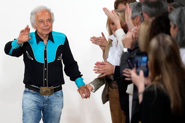 Designer Ralph Lauren wird 85 Jahre alt. (Archivbild)  | Foto: Charles Sykes/Invision via AP/dpa