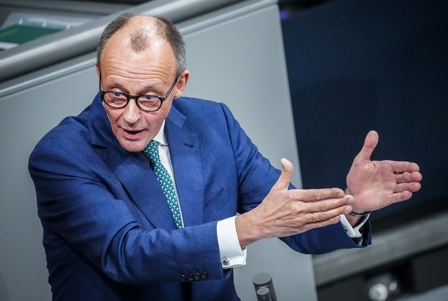 Friedrich Merz zieht f&uuml;r Gespr&auml;che mit dem BSW Grenzen. (Archivfoto)  | Foto: Kay Nietfeld/dpa