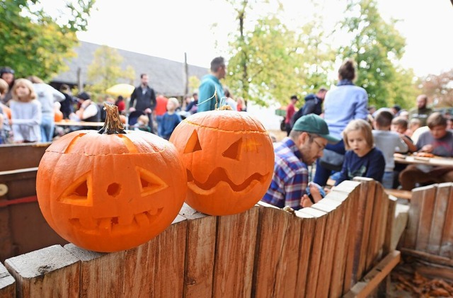 Auch im Oktober gibt es zahlreiche Din...piel das Krbisfest auf dem Mundenhof.  | Foto: Rita Eggstein