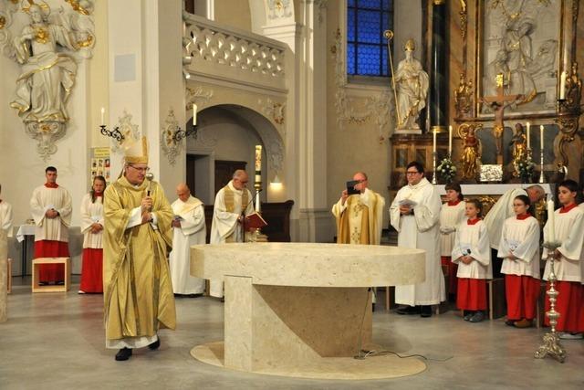 Drei Tonnen schwere Zugewandtheit: neuer Alter in St. Josef in Kollnau