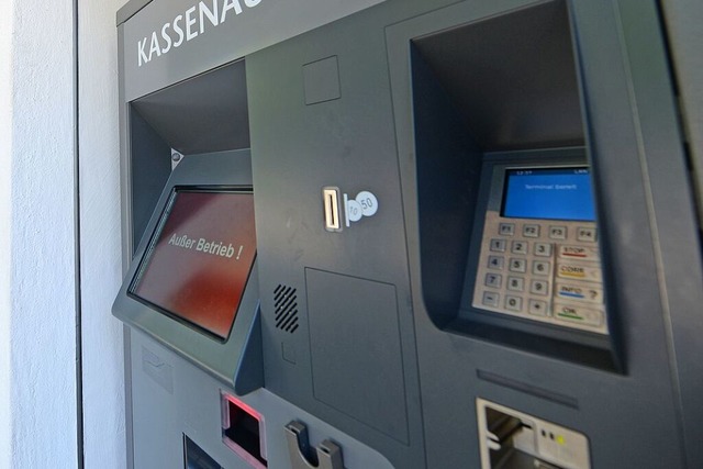 In Badenweiler wurde wohl Geld aus einem Kassenautomaten gestohlen. (Symbolfoto)  | Foto: Rita Eggstein