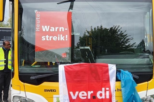 Verdi-Streik: Schulbusverkehr  in Lrrach und Weil am Rhein wird am Dienstag wohl ausfallen