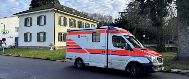 Die Rettungswache der Malteser in Brombach ist lnger besetzt.  | Foto: Andreas Hellstab/Malteser