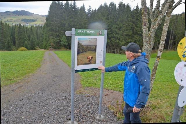 Bernau feiert die Erffnung des Hans-Thoma-Knstlerwegs