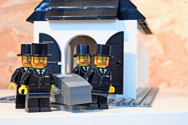 Vor zwei Jahren gab es auf der Messe k... Lego-Bestatter zu sehen (Archivbild).  | Foto: Thomas Kunz