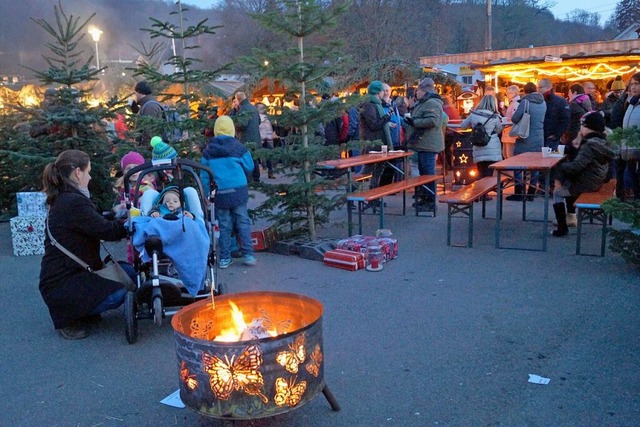 Der Weihnachtsmarkt in Liel findet all...nts will der neue Verein organisieren.  | Foto: Silke Hartenstein