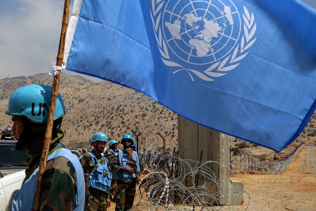 Seit 1978 sind Unifil-Blauhelmsoldaten im Libanon stationiert. (Archivbild)  | Foto: Marwan Naamani/dpa