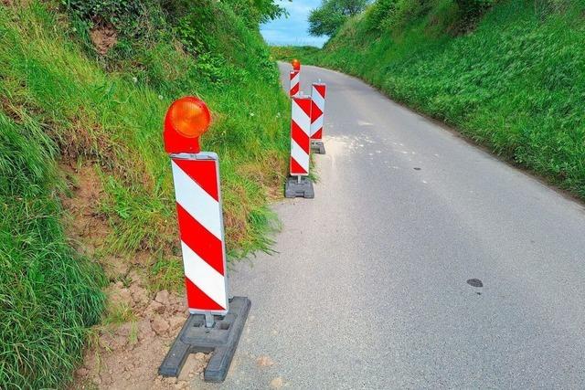 Zwei Straen in Vogtsburg gesperrt