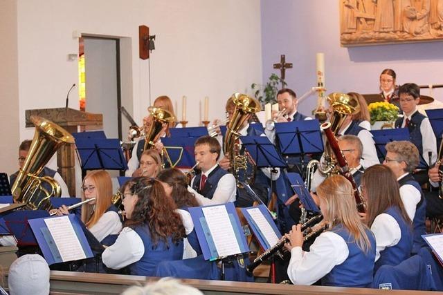 Lieder rund um den Frieden beim Konzert des Musikvereins Eisenbach