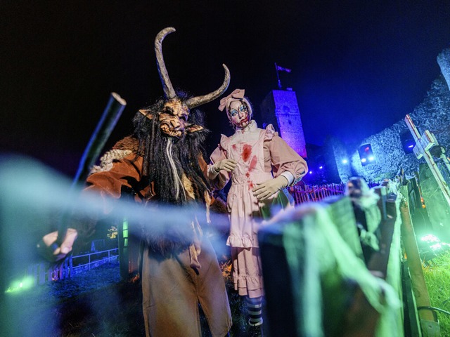 Bald ist wieder Halloween und das heit Party, Party, Party.  | Foto: Andreas Arnold (dpa)