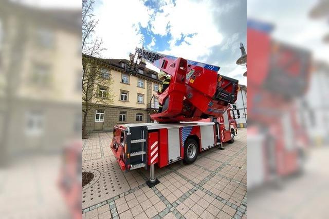 Brandschutz: Neustdter Rathaus bekommt eine Fluchttreppe