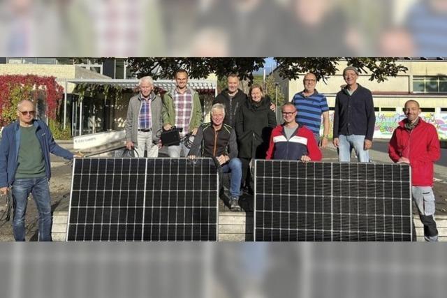 PV-Anlage selbst gebaut