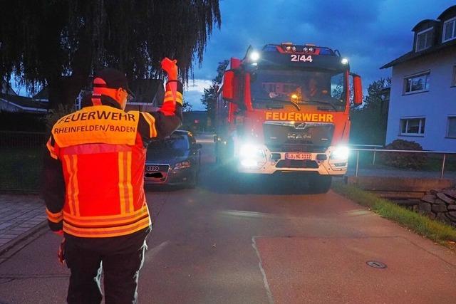 Fr die Feuerwehr Rheinfelden wird es oft eng in den Straen