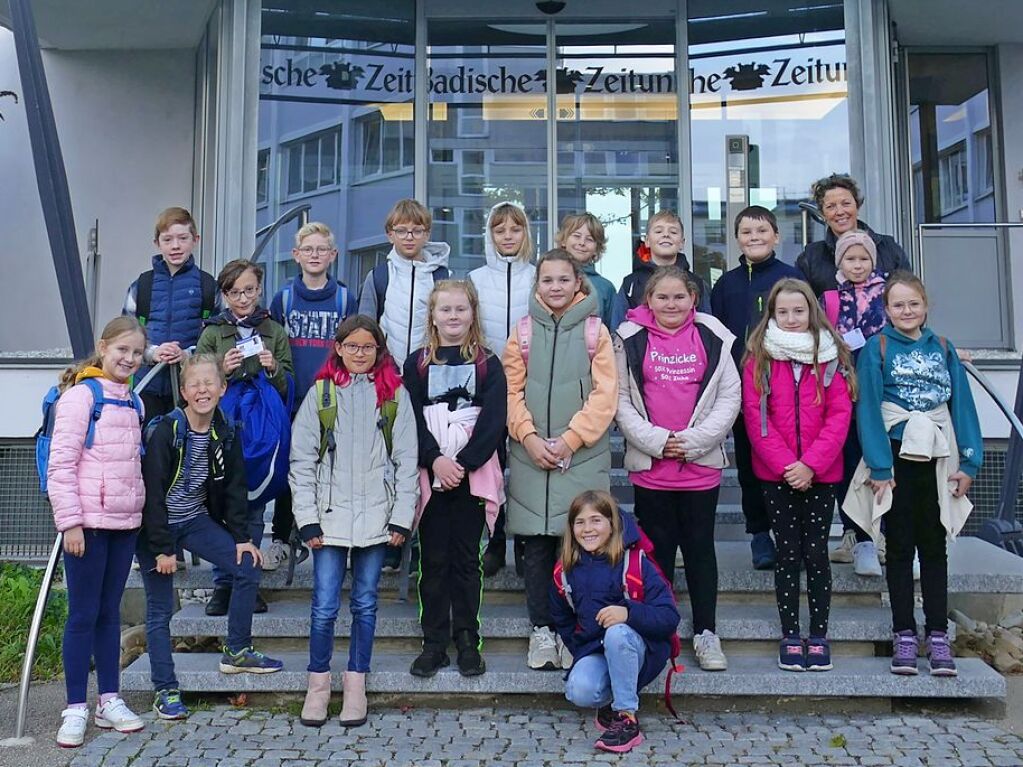 Klasse 4a der Grundschule Tannenkirch