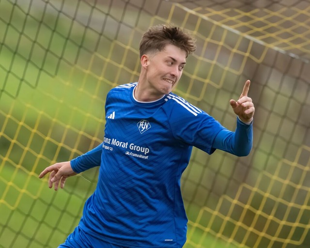 Marvin Waldvogel traf fr den FC Neustadt zuletzt beim 2:2 in Gutmadingen.  | Foto: Wolfgang Scheu