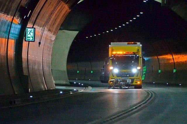 Der Hugenwaldtunnel bekommt eine Schnheitskur