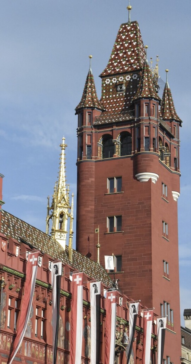 Das Basler Rathaus: Hier tagt der  der Groe Rat des Kantons Basel-Stadt.  | Foto: Kathrin Ganter