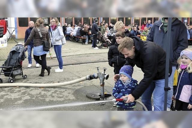 Eine Feuerwehr zum Anfassen