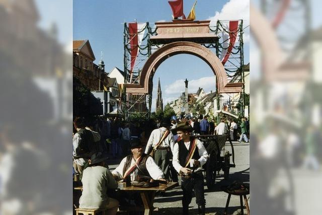 Das Fest, bei dem Offenburg ber sich hinauswuchs