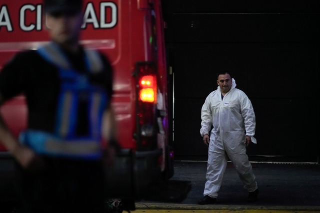 Liam Payne starb bei einem Sturz aus d...en Stock eines Hotels in Buenos Aires.  | Foto: Natacha Pisarenko/AP/dpa