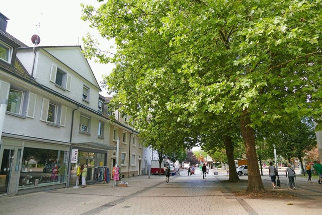 Blick in die Rheinfeldener Innenstadt  | Foto: Rosa Di Nardo