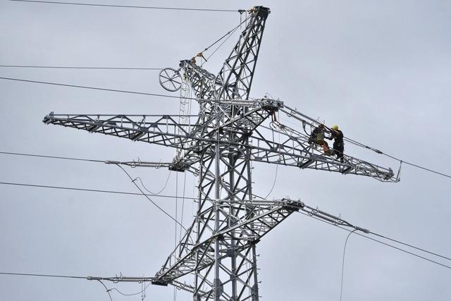 Stromleitungen werden hher gelegt