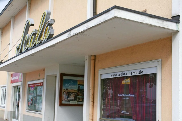 Das Scala-Kino in Schopfheim hat berl...r Rettung zieht der Kinoverein Bilanz.  | Foto: Marlies Jung-Knoblich