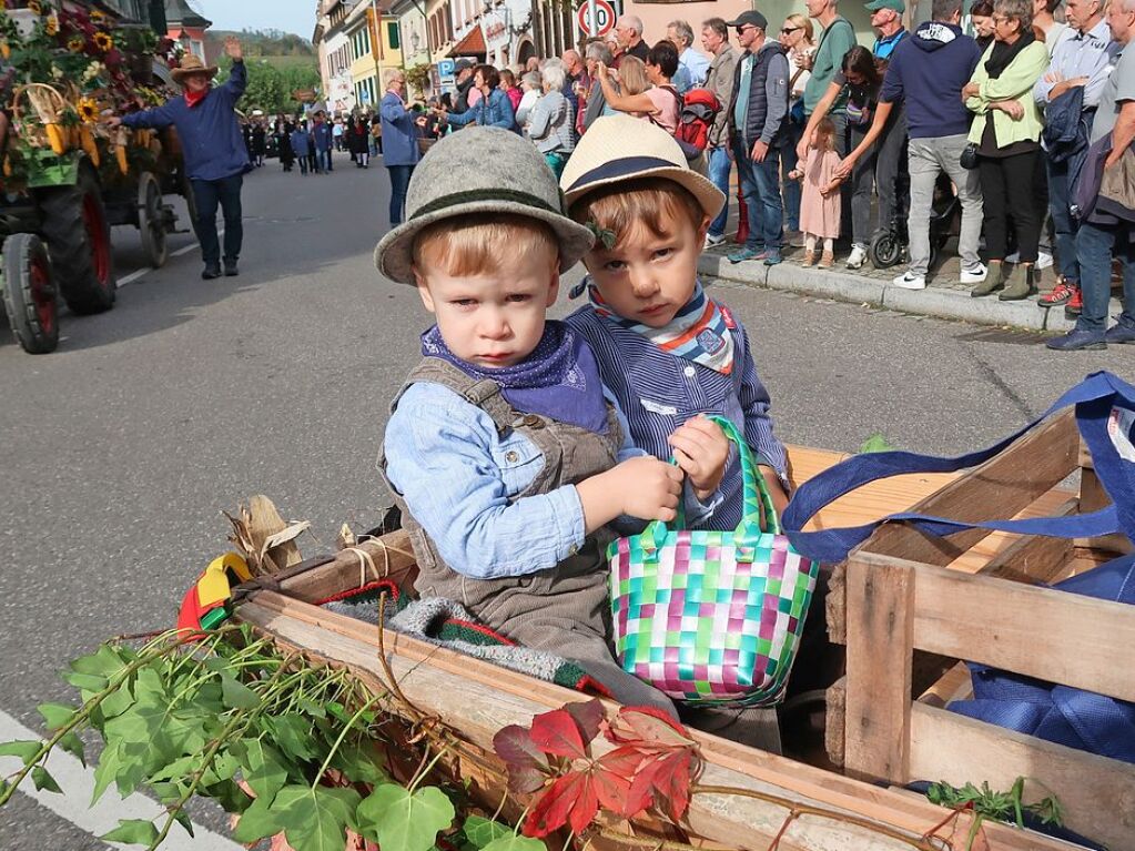 Das Erntedankfest gebhrend feiern, ist fr Winzer und Landwirte in Ihringen seit Jahrzehnten guter Brauch.