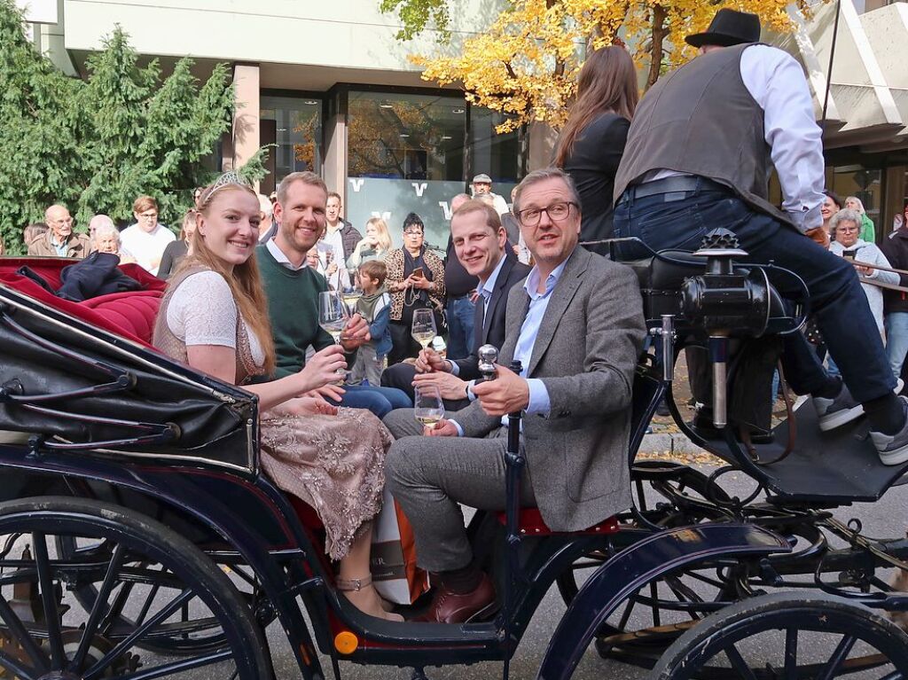 Das Erntedankfest gebhrend feiern, ist fr Winzer und Landwirte in Ihringen seit Jahrzehnten guter Brauch.