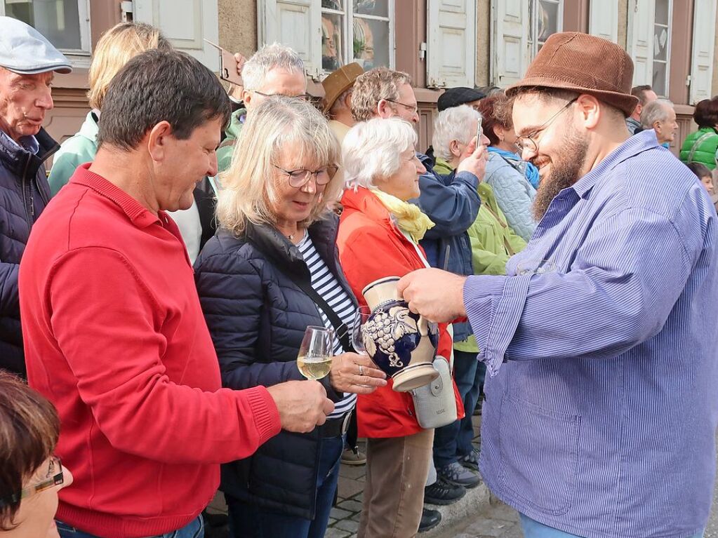 Das Erntedankfest gebhrend feiern, ist fr Winzer und Landwirte in Ihringen seit Jahrzehnten guter Brauch.